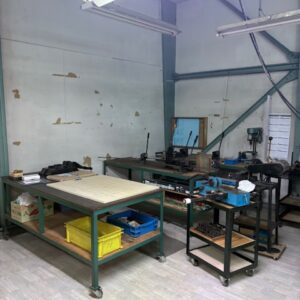 抜型作成スペースが本社工場に移りました